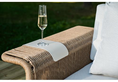  "Мальдивы" лаунж-зона из искусственного ротанга, цвет соломенный, фото 18 