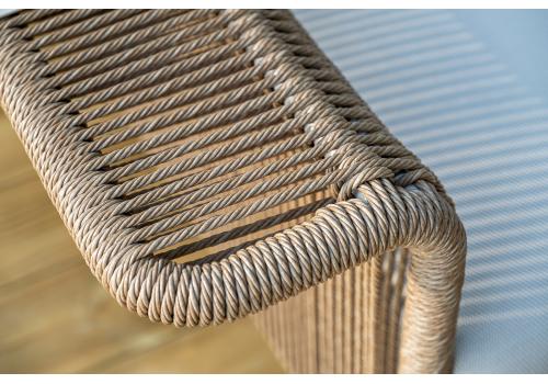  "Мальдивы" лаунж-зона из искусственного ротанга, цвет соломенный, фото 20 