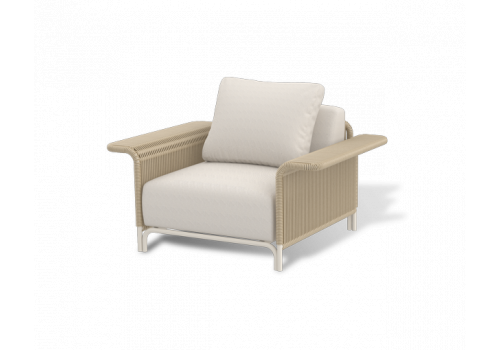  "Мальдивы" лаунж-зона из искусственного ротанга, цвет соломенный, фото 25 