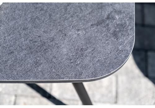  "Верона" лаунж-зона 5-местная плетеная из роупа (веревки), каркас алюминиевый темно-серый, роуп темно-серый, фото 11 