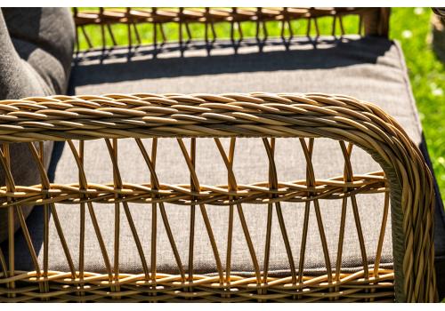  "Эспрессо–150 C" обеденная группа плетеная, цвет соломенный, фото 7 