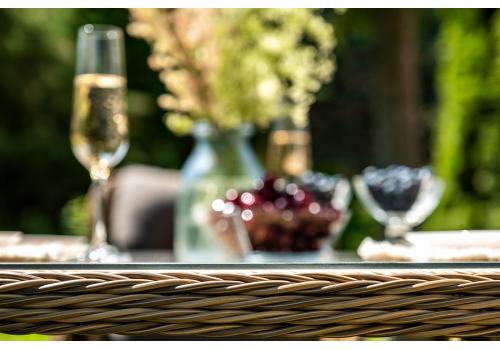  "Эспрессо–150 C" обеденная группа плетеная, цвет соломенный, фото 10 