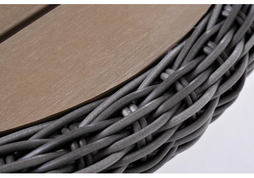  "Равенна" кофейный стол из искусственного ротанга, цвет графит, фото 6 