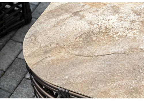  "Ницца" лаунж-зона из искусственного ротанга, цвет бронзовый, фото 19 