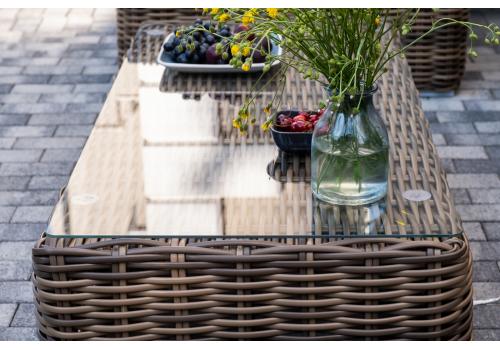  "Палермо" лаунж-зона из искусственного ротанга, цвет соломенный, фото 18 