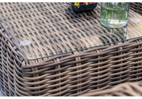  "Палермо" лаунж-зона из искусственного ротанга, цвет соломенный, фото 19 