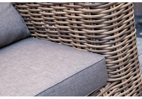  "Палермо" лаунж-зона из искусственного ротанга, цвет соломенный, фото 20 