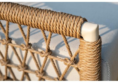  "Венеция" лаунж-зона из искусственного ротанга, цвет соломенный, фото 40 