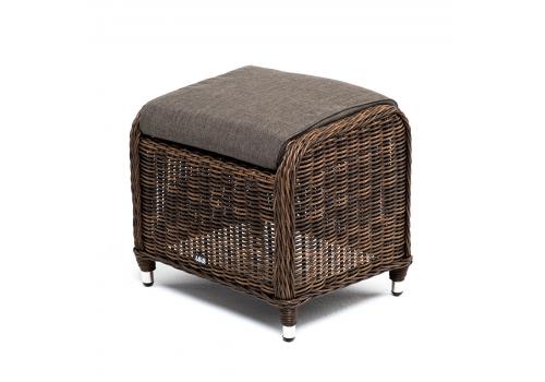  "Толедо" пуф плетеный, цвет коричневый, фото 1 