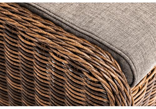  "Толедо" пуф плетеный, цвет коричневый, фото 5 