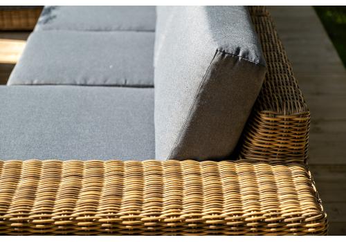  "Капри" трансформирующаяся лаунж-зона из искусственного ротанга, цвет соломенный, фото 16 