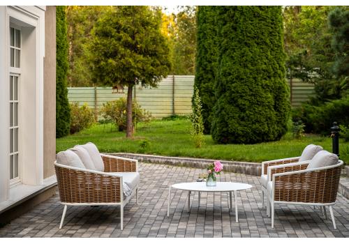  "Тоскана" лаунж-зона из искусственного ротанга, цвет соломенный, фото 29 