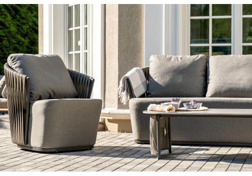  "Флоренция" лаунж-зона из искусственного ротанга, цвет графит, фото 26 