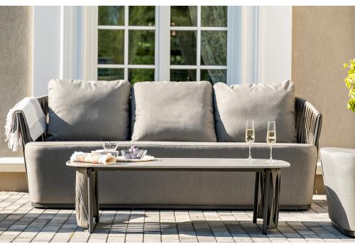  "Флоренция" лаунж-зона из искусственного ротанга, цвет графит, фото 39 