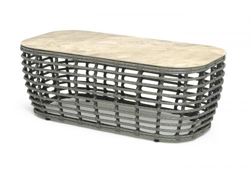  "Ницца" лаунж-зона из искусственного ротанга, цвет бронзовый, фото 120 