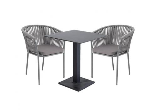  "Каффе" обеденная группа на 2 персоны, цвет "серый гранит", фото 9 