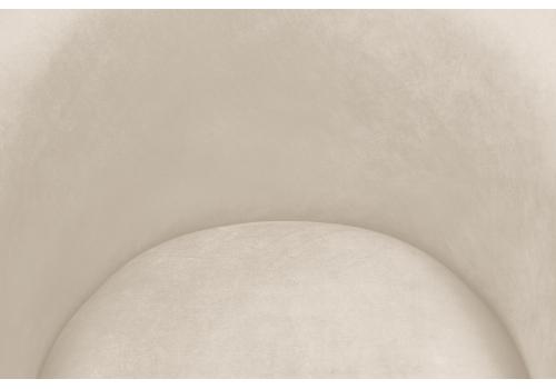  Мягкое кресло Benee Beige на черных ножках, фото 5 