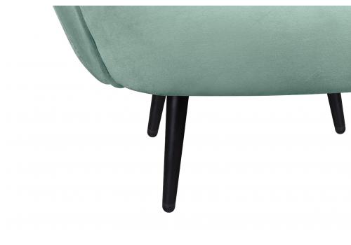  Мягкое кресло Benee Green на черных ножках, фото 6 