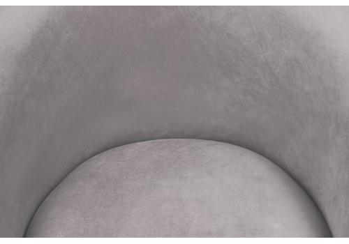  Мягкое кресло Benee Grey на черных ножках, фото 5 