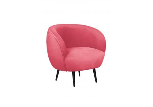  Мягкое кресло Benee Karmin на черных ножках, фото 1 