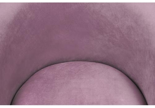  Мягкое кресло Benee Pink на черных ножках, фото 5 