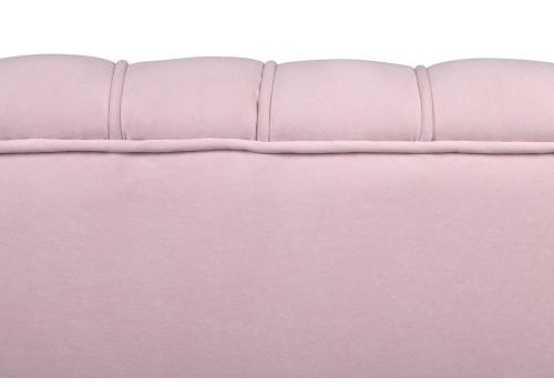  Диван ракушка Pearl Double Pink на черных ножках, фото 5 