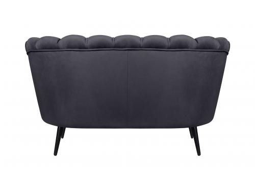  Дизайнерский диван Pearl Double Black на черных ножках, фото 4 