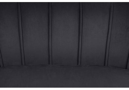  Дизайнерский диван Pearl Double Black на черных ножках, фото 6 
