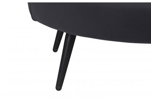  Дизайнерский диван Pearl Double Black на черных ножках, фото 7 