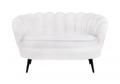  Двухместный диван Pearl Double Boucle на черных ножках, фото 1 