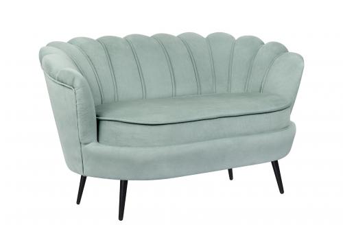  Диван ракушка Pearl Double Green на черных ножках, фото 2 