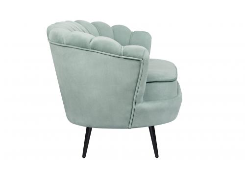  Диван ракушка Pearl Double Green на черных ножках, фото 3 