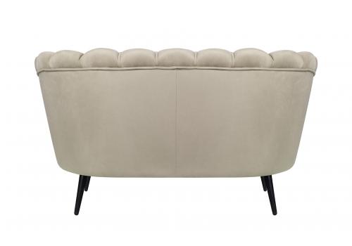  Дизайнерский диван Pearl Double Taupe на черных ножках, фото 4 