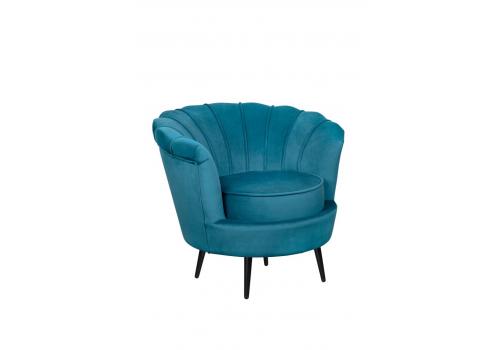  Кресло ракушка Pearl Marine на черных ножках, фото 2 