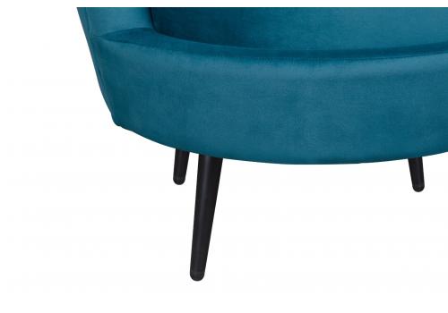  Кресло ракушка Pearl Marine на черных ножках, фото 7 