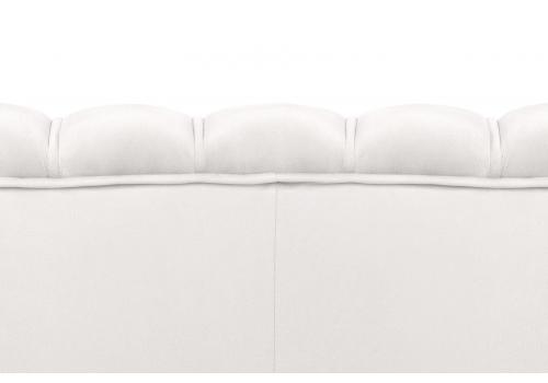  Диван ракушка Pearl Triple Beige на черных ножках, фото 6 