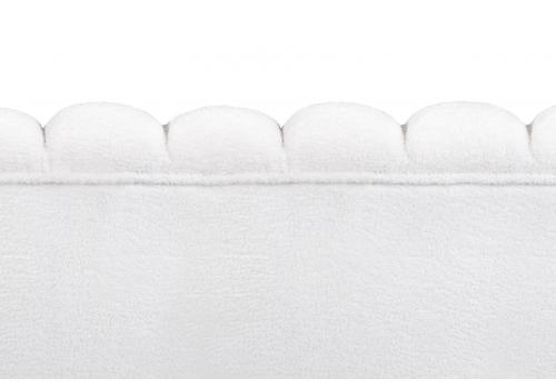  Диван ракушка для гостиниц Pearl Triple Boucle на черных ножках, фото 6 