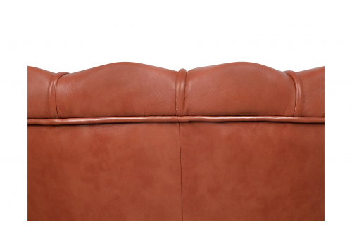  Низкое кресло ракушка Pearl Brown на черных ножках, фото 5 