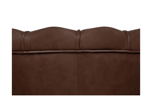  Низкое кресло ракушка Pearl Brown V2 на черных ножках, фото 5 