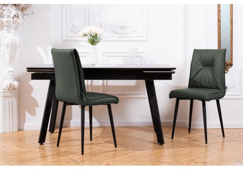  Стул Сенатор (2 шт) Кожа олива / продажа с выставки, фото 3 