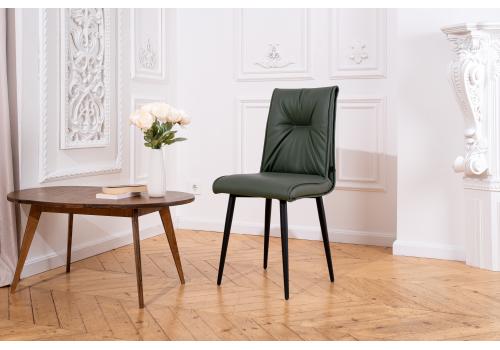  Стул Сенатор (2 шт) Кожа олива / продажа с выставки, фото 6 