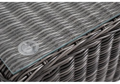  "Капучино" лаунж-зона из искусственного ротанга, цвет графит, фото 25 