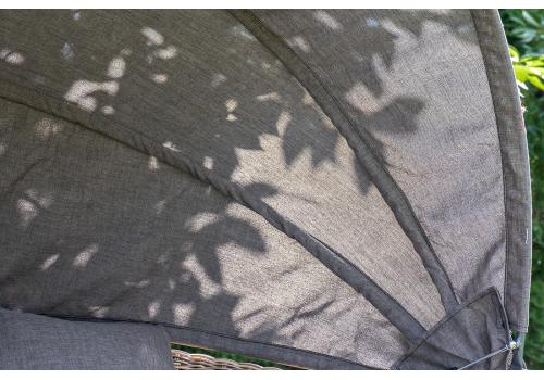  "Стильяно" плетеная кровать круглая, цвет соломенный, фото 115 