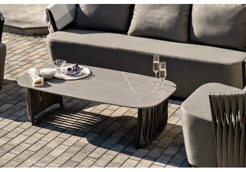  "Флоренция" лаунж-зона из искусственного ротанга, цвет графит, фото 144 