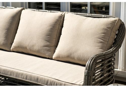  "Ницца" лаунж-зона из искусственного ротанга, цвет бронзовый, фото 56 