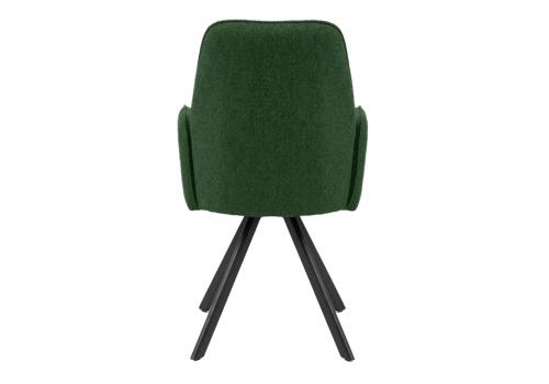  Стул DikLine 293 поворотный BL10 зеленый, ножки черные, фото 4 