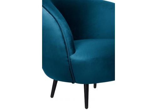  Мягкое кресло Small Benee Izumrud на черных ножках, фото 5 