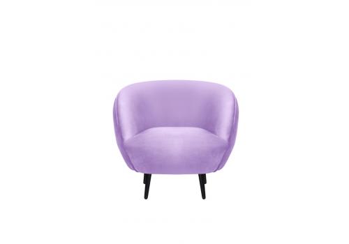  Мягкое кресло Small Benee Purple на черных ножках, фото 2 