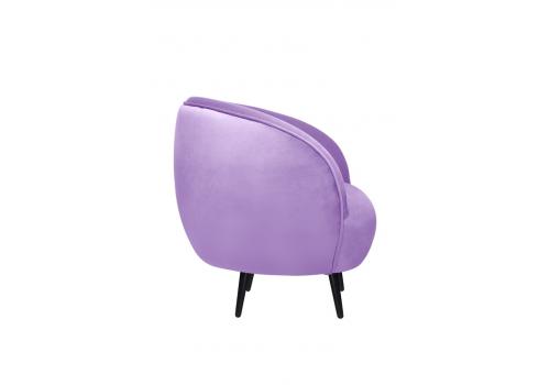  Мягкое кресло Small Benee Purple на черных ножках, фото 3 