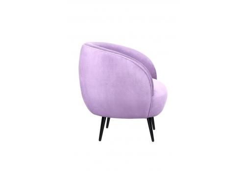  Мягкое кресло Benee Purple на черных ножках, фото 3 